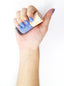 Nail Polish Non Toxic Color Pansy - Handmade Beauty Nail Polish Nail Polish Non Toxic Color Pansy Like pansy, that flower that fills winter with its lavender blue tone. Timeless and easily combinable. A perfect color to illuminate day by day. Size: 10 ml Formulation The perfect dose of pigments in the formulation guarantees a covering effect. Contains ingredients specifically designed to strengthen nail’s resistance like organic silicon. Easy Apply Fast and precise application due to its brush.  An ergon