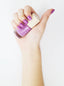 Nail Polish Non Toxic Color Plum - Handmade Beauty Nail Polish Nail Polish Non Toxic Color Plum The charm of mauve, plums skin before ripening, a field of lilac relaxing and balancing. Size: 10 ml Formulation The perfect dose of pigments in the formulation guarantees a covering effect. Contains ingredients specifically designed to strengthen nail’s resistance like organic silicon. Easy Apply Fast and precise application due to its brush.  An ergonomic cap for easy use. How to use: to obtain an optimal re