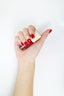 Nail Polish Non Toxic Color Pomegranate - Handmade Beauty Nail Polish Nail Polish Non Toxic Color Pomegranate  Garnet tone as the precious stones of the same name. Dark red reminiscent of the mysterious interior of pomegranates. Size: 11 ml Formulation The perfect dose of pigments in the formulation guarantees a covering effect. Contains ingredients specifically designed to strengthen nail’s resistance like organic silicon. Easy Apply Fast and precise application due to its brush.  An ergonomic cap for