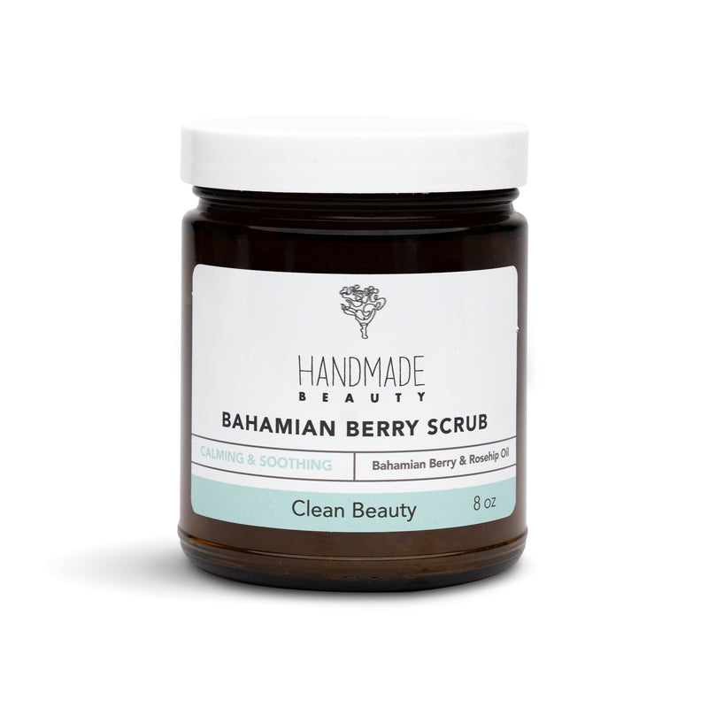 Bahamian Berry Scrub 8 oz - Handmade Beauty Cosmetics