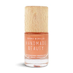 Nail Polish Non Toxic Strengthening & Remineralizing Basecoat - Handmade Beauty Nail Treatment Nail Polish Non Toxic Strengthening &amp; Remineralizing Basecoat Strengthening Remineralizing Basecoat thanks to the formula with pantothenate and sweet almond oil. It is easily absorbed through the tissue that forms the nails, moisturizing and revitalizing them. Size: 10 ml Recommended for: all types of nails, especially fragile and/or brittle ones that tend to break easily. How to use: apply to clean filed na