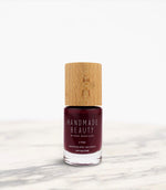 Nail Polish Non Toxic Color Beet - Handmade Beauty Nail Polish Nail Polish Non Toxic Color Beet The intense color of the BEET, that characteristic shade of red mixed with purple, sophisticated, magical and magnetic. Size: 11 ml Formulation Contains ingredients specifically designed to strengthen nail’s resistance like organic silicon. Easy Apply Fast and precise application due to its brush. An ergonomic cap for easy use. How to use: to obtain an optimal result by extending two layers of product first at 