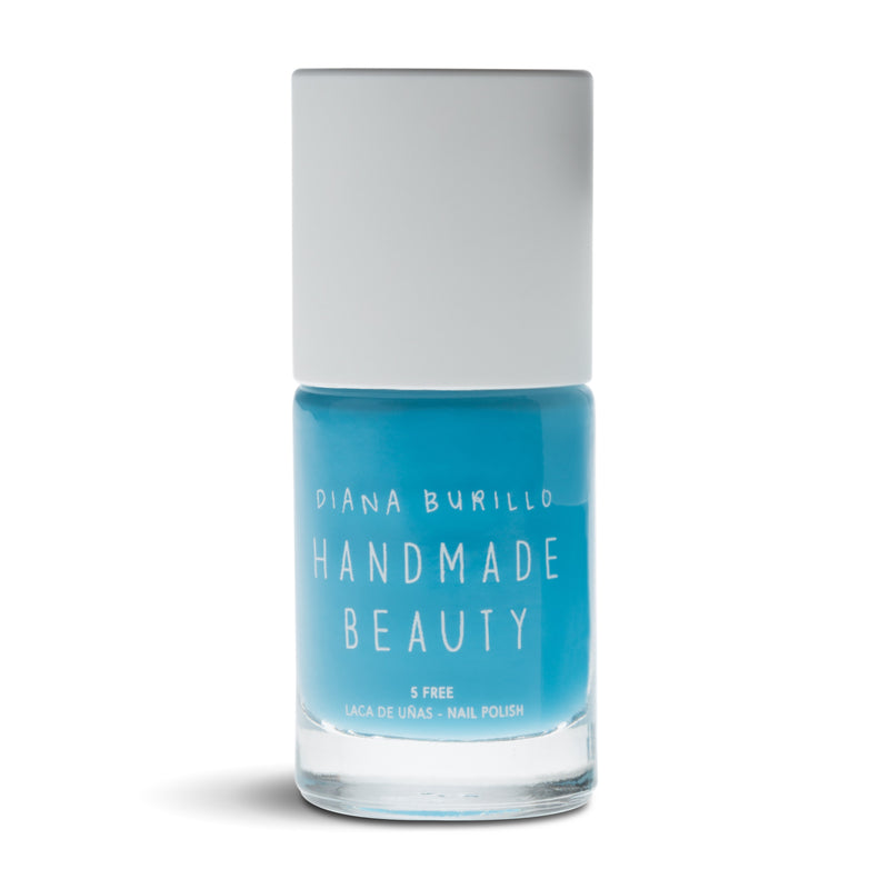 Nail Polish Non Toxic Color Blueberry - Handmade Beauty Cosmetics