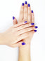 Nail Polish Non Toxic Color Eggplant - Handmade Beauty Cosmetics